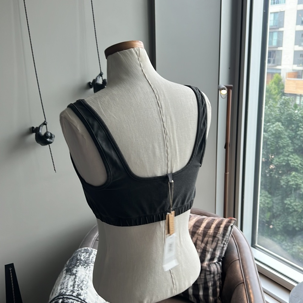 New SKIMS Outdoor Basics Bralette In Ash Size XL - Picture 5 of 6